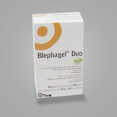 Blephagel Duo (30 g airless pump tube + 100 wipes)